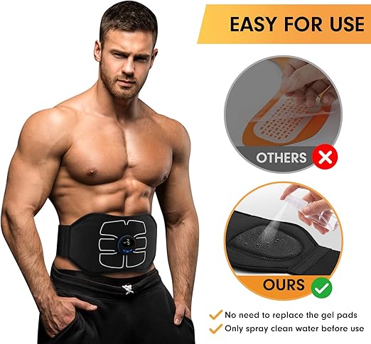 Abdominal Toning Belt Workout, ABS Stimulator